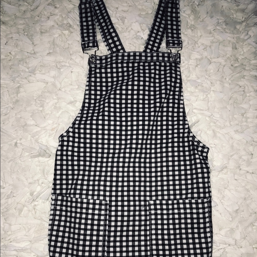 Gingham Forever21 Overall Dress